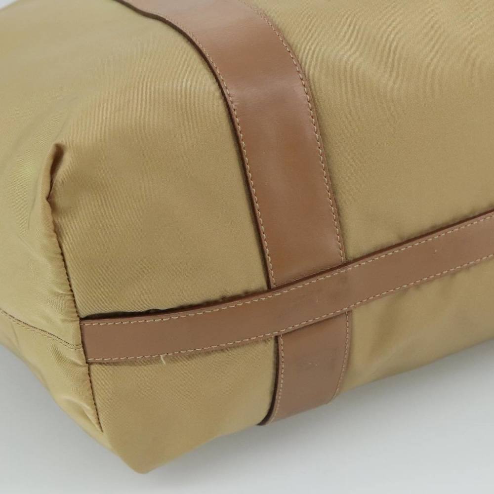 PRADA Hand Bag Nylon Beige Auth bs21036 - Picture 16 of 16